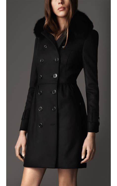 black trench coat womens burberry|burberry trench coat original.